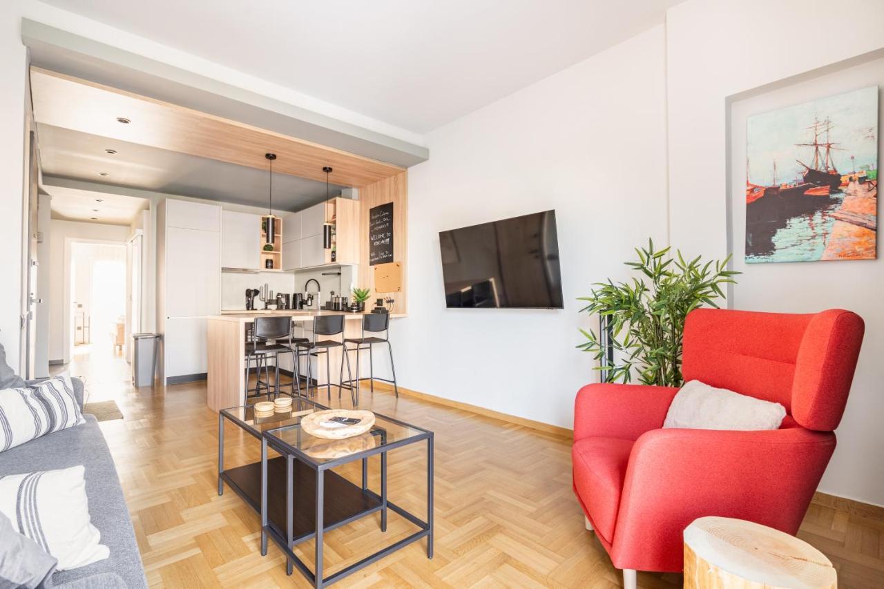 Athena Blue Lux Apartments 2Br 2Ba With City Skyline View, Near Kolonaki Афины Экстерьер фото