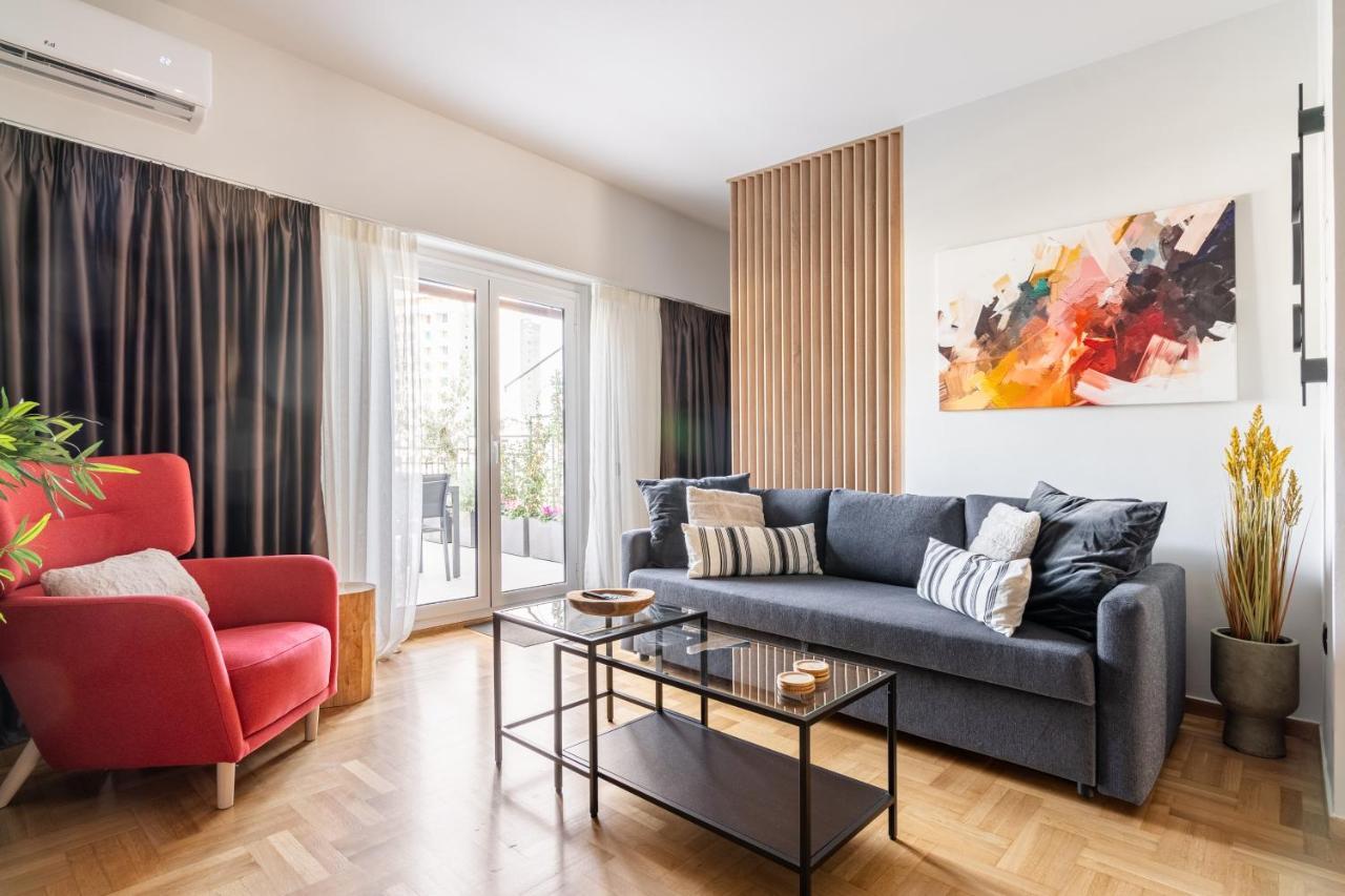 Athena Blue Lux Apartments 2Br 2Ba With City Skyline View, Near Kolonaki Афины Экстерьер фото