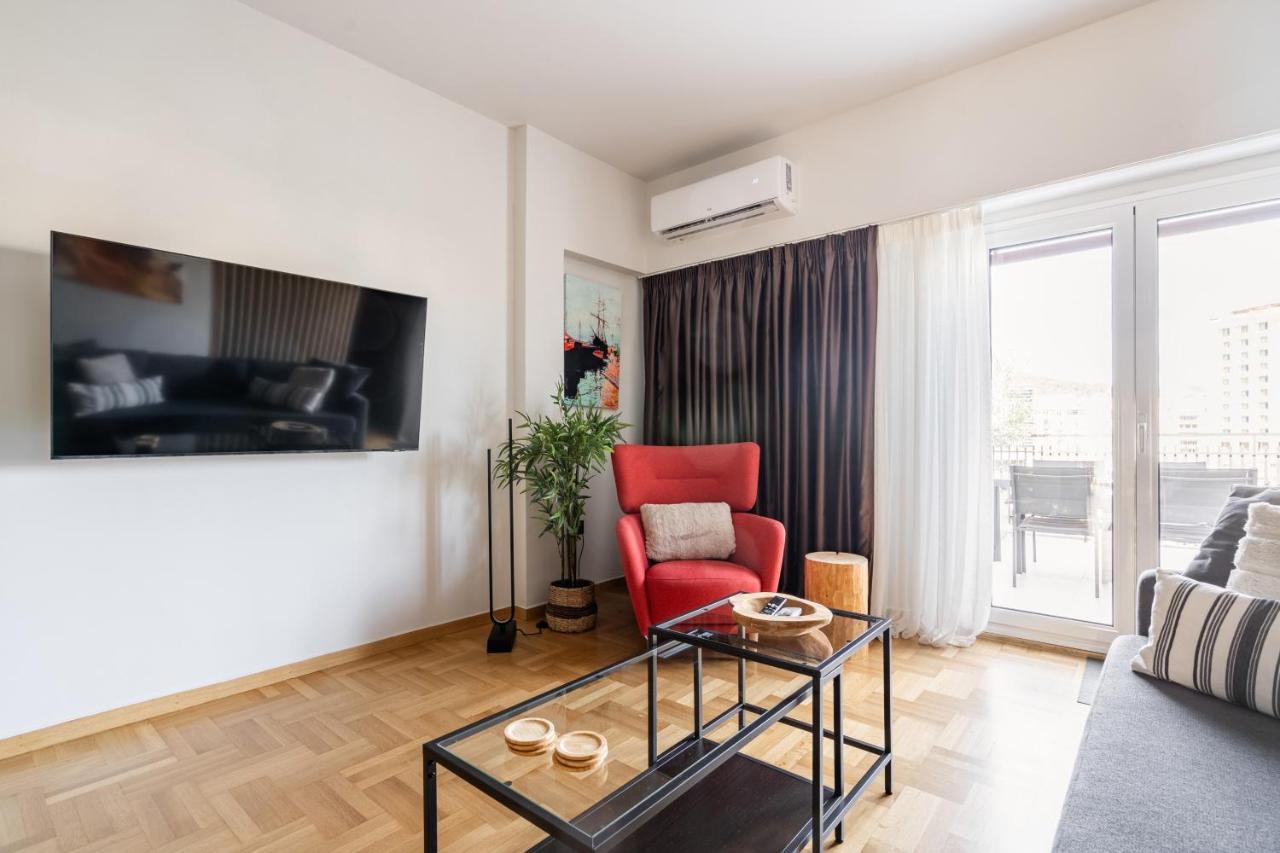 Athena Blue Lux Apartments 2Br 2Ba With City Skyline View, Near Kolonaki Афины Экстерьер фото