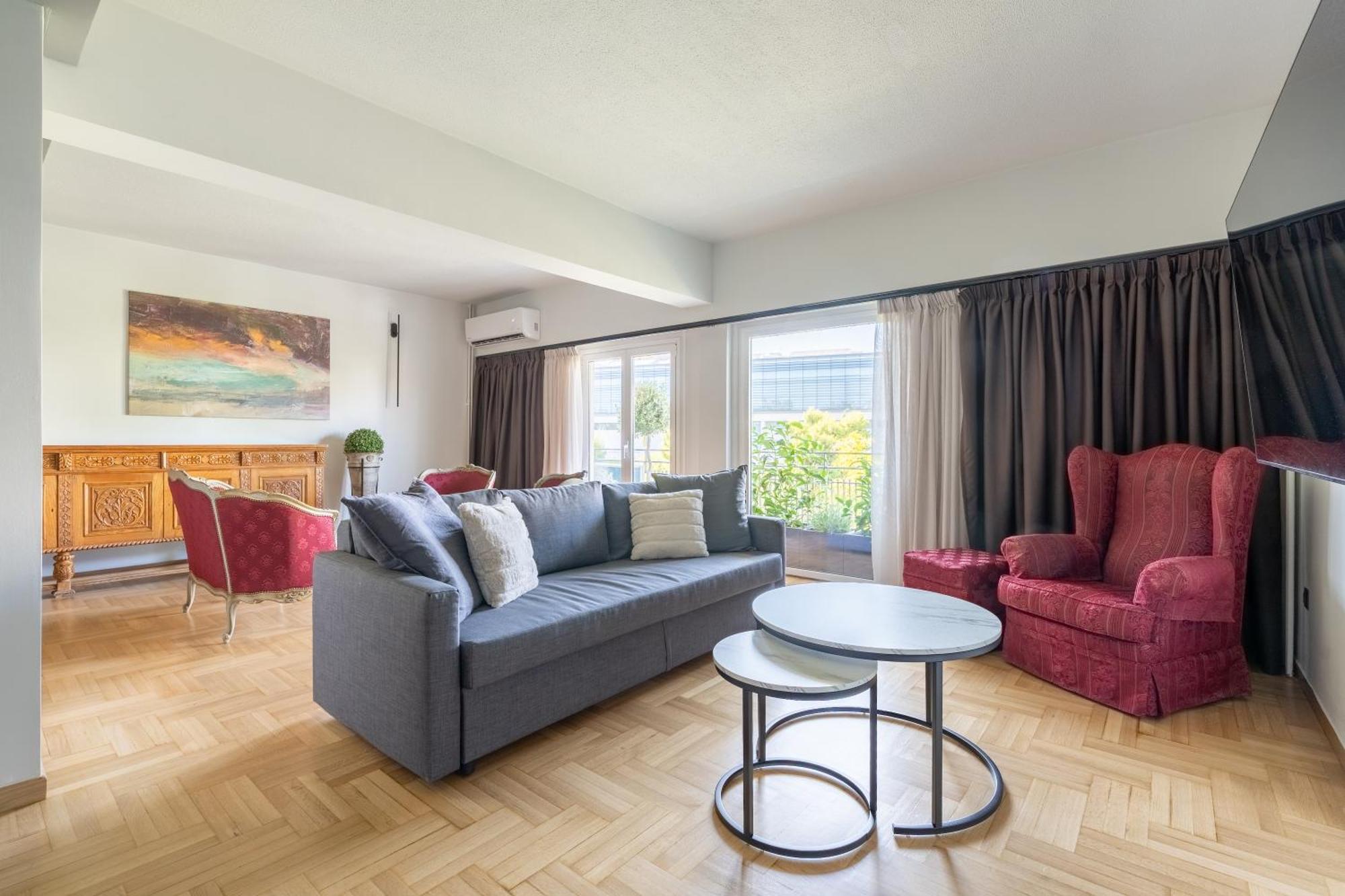 Athena Blue Lux Apartments 2Br 2Ba With City Skyline View, Near Kolonaki Афины Экстерьер фото